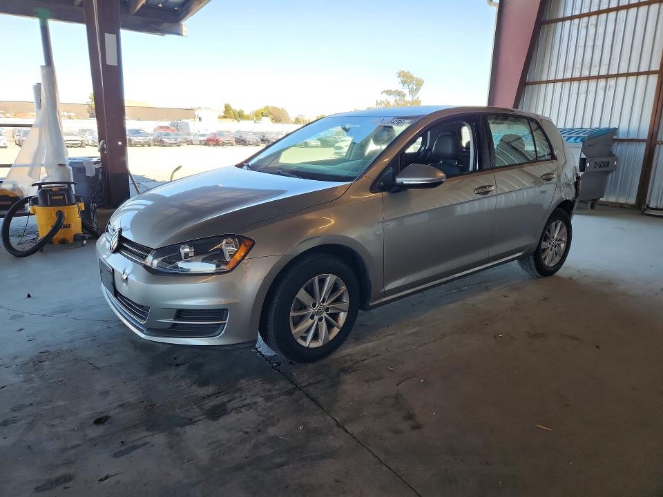 59628456 :رقم المزاد ، 3VW217AU4FM018603 vin ، 2015 Volkswagen Golf مزاد بيع
