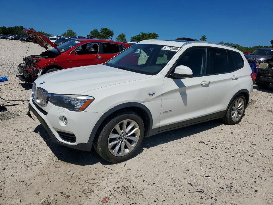 2016 Bmw X3 მანქანა იყიდება აუქციონზე, vin: 5UXWX9C56G0D65795, აუქციონის ნომერი: 62100086