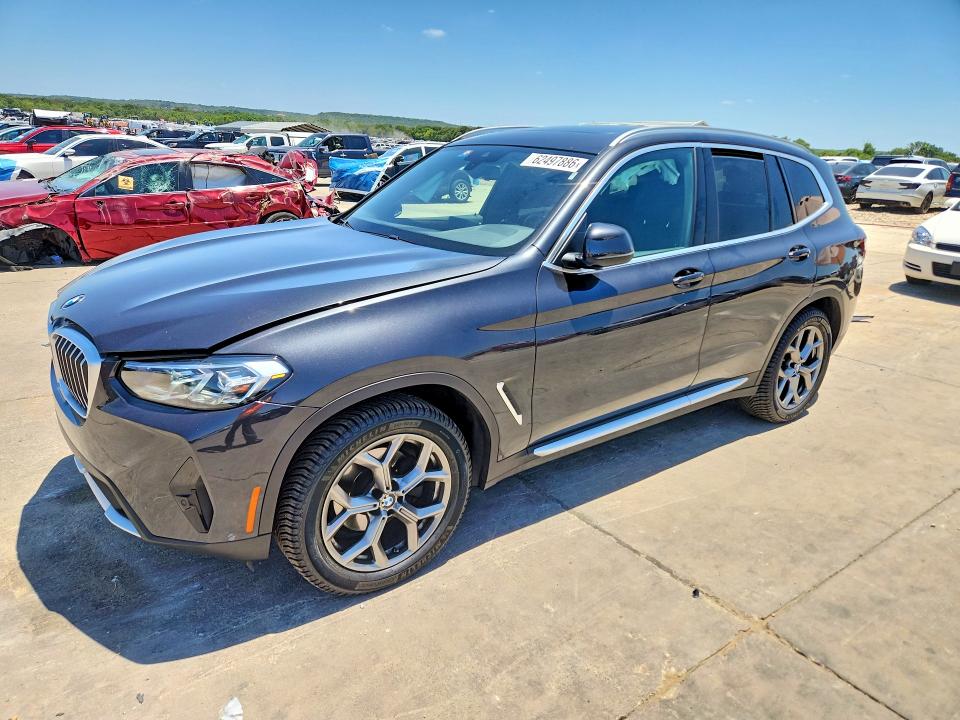 Aukcja sprzedaży 2022 Bmw X3, vin: 5UX53DP09N9L62842, numer aukcji: 62497886