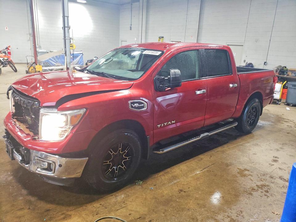 61916036 :رقم المزاد ، 1N6AA1E58HN543572 vin ، 2017 Nissan Titan مزاد بيع