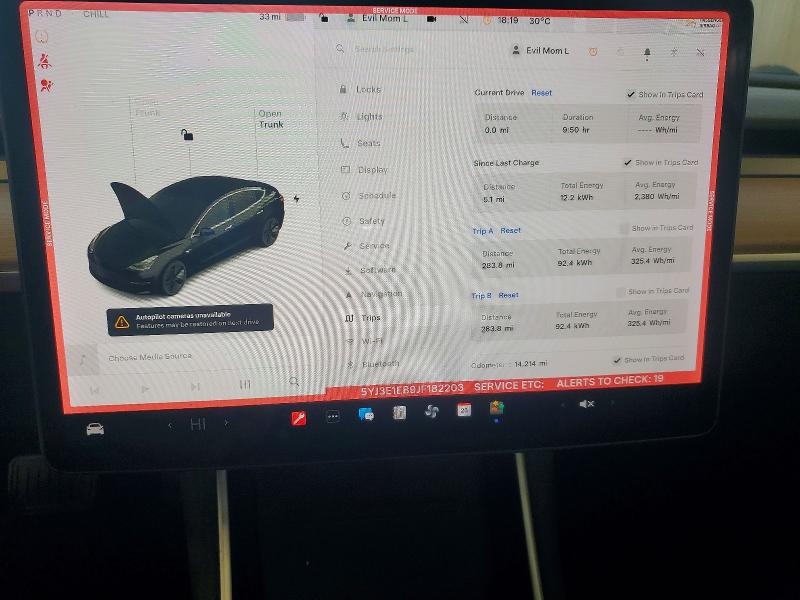 Aukcja sprzedaży 2018 Tesla Model 3, vin: 5YJ3E1EB9JF182203, numer aukcji: 58756486