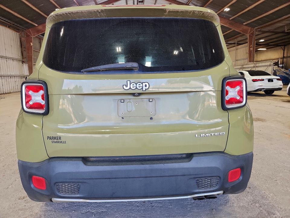 2015 Jeep Renegade მანქანა იყიდება აუქციონზე, vin: ZACCJADT4FPB48398, აუქციონის ნომერი: 61715196