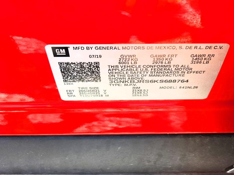 Aukcja sprzedaży 2019 Chevrolet Blazer, vin: 3GNKBJRS6KS688764, numer aukcji: 59584836