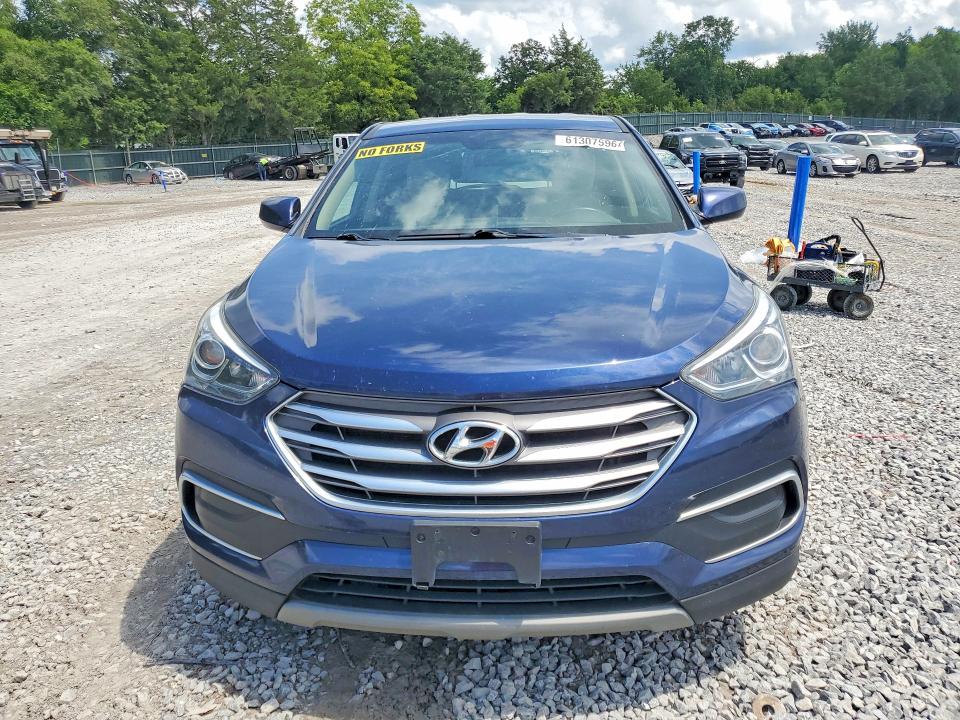 61307696 :رقم المزاد ، 5XYZTDLB6JG565660 vin ، 2018 Hyundai Santa Fe Sport مزاد بيع