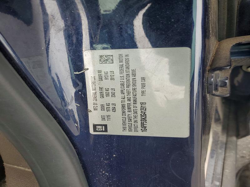 2016 Buick Verano მანქანა იყიდება აუქციონზე, vin: 1G4PP5SK2G4129118, აუქციონის ნომერი: 62005856