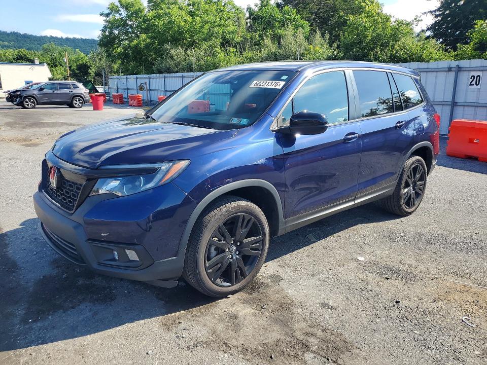 60231376 :رقم المزاد ، 5FNYF8H21KB016153 vin ، 2019 Honda Passport Dx مزاد بيع