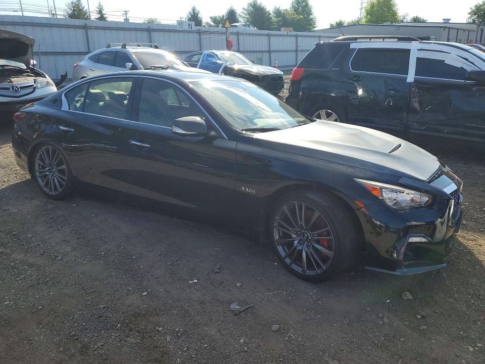 2018 Infiniti Q50 მანქანა იყიდება აუქციონზე, vin: JN1FV7AR4JM700103, აუქციონის ნომერი: 62643186
