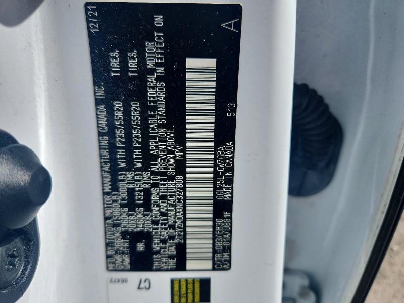 Aukcja sprzedaży 2022 Lexus Rx, vin: 2T2YZMDAXNC327808, numer aukcji: 59973466