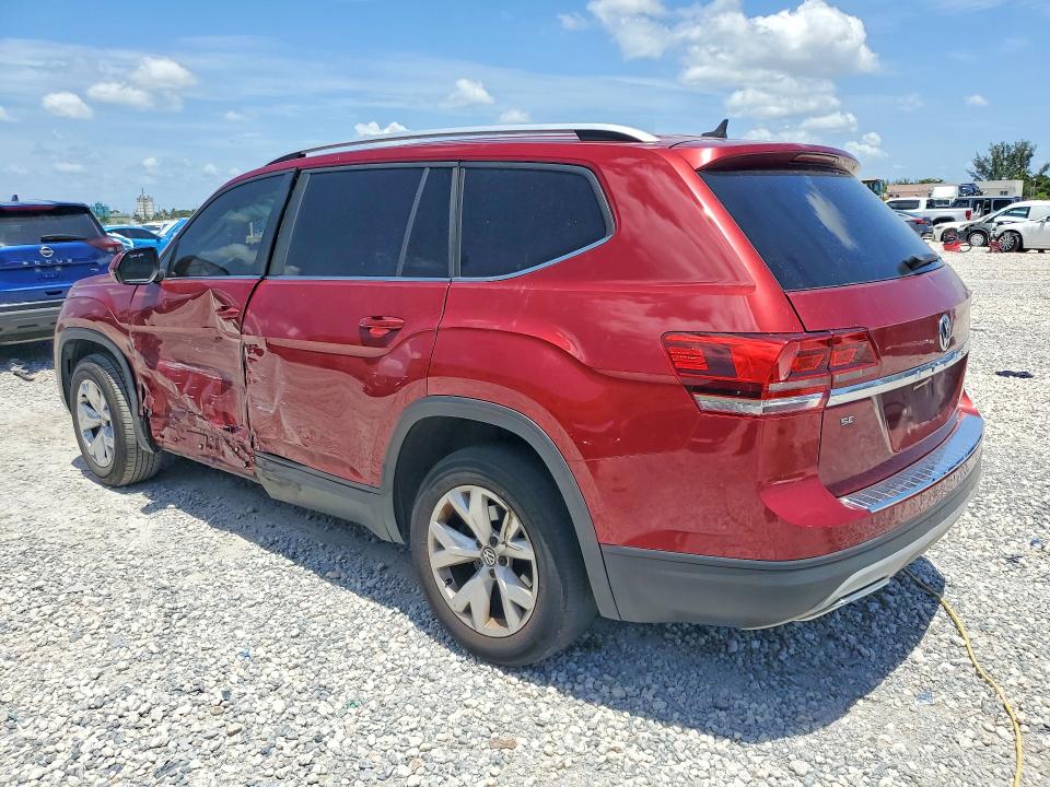 2018 Volkswagen Atlas მანქანა იყიდება აუქციონზე, vin: 1V2DP2CA7JC591942, აუქციონის ნომერი: 61857006