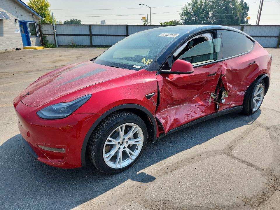 Aukcja sprzedaży 2022 Tesla Model Y, vin: 7SAYGAEE9NF545134, numer aukcji: 61151046