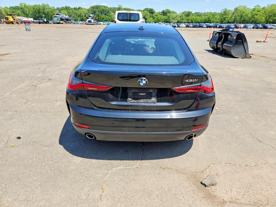 2022 Bmw 430i მანქანა იყიდება აუქციონზე, vin: WBA63AV00NFM71714, აუქციონის ნომერი: 61349456
