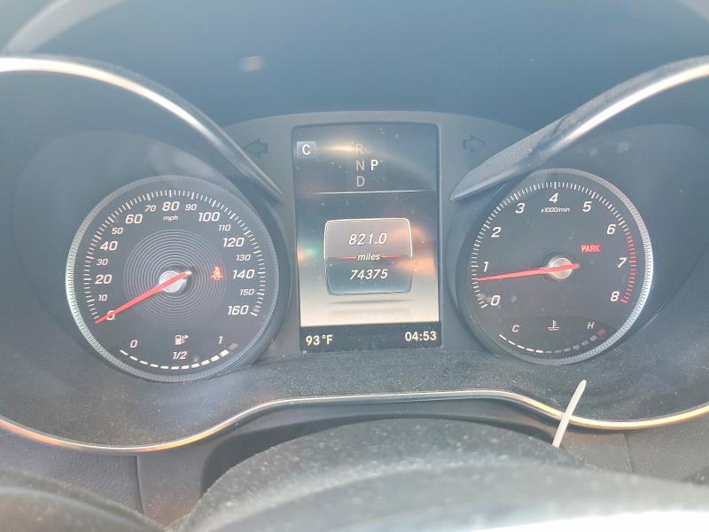 2018 Mercedes-benz C მანქანა იყიდება აუქციონზე, vin: 55SWF4KB5JU244923, აუქციონის ნომერი: 60262226