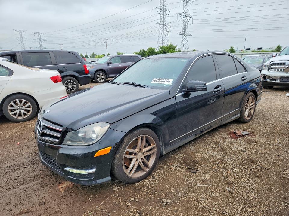 Продаж на аукціоні авто 2014 Mercedes-benz C, vin: WDDGF8AB1EG158993, номер лоту: 62608346