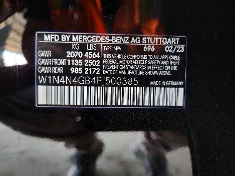 Продажа на аукционе авто 2023 Mercedes-benz Gla, vin: W1N4N4GB4PJ500385, номер лота: 61887406