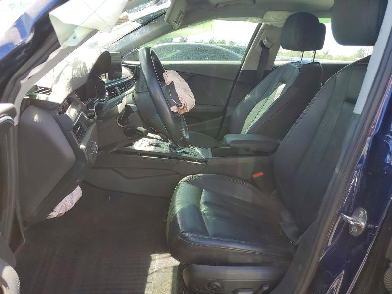 2019 Audi A4 მანქანა იყიდება აუქციონზე, vin: WAUENAF43KN014212, აუქციონის ნომერი: 63140956