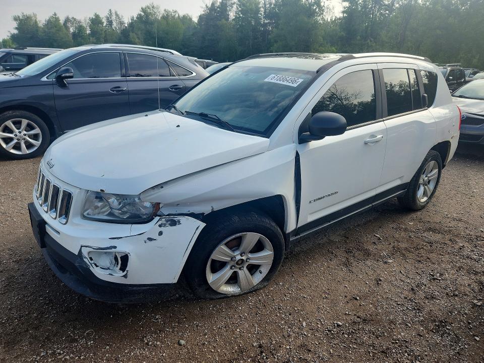 Продажа на аукционе авто 2012 Jeep Compass, vin: 1C4NJCAB8CD594709, номер лота: 61886496