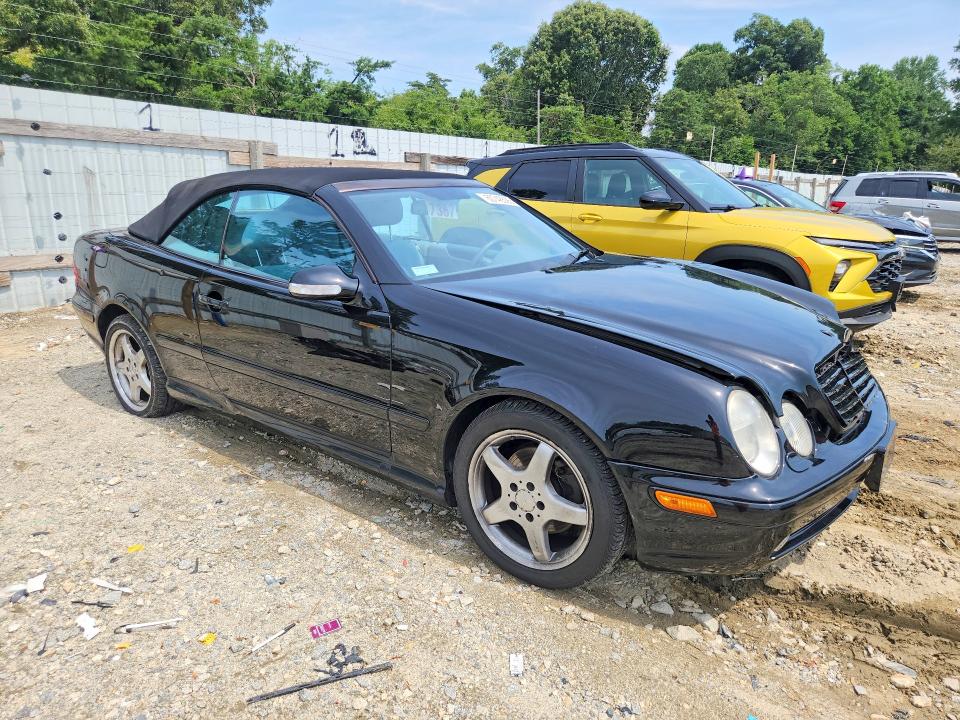 Aukcja sprzedaży 2003 Mercedes-benz Clk, vin: WDBLK70G23T138377, numer aukcji: 60748506