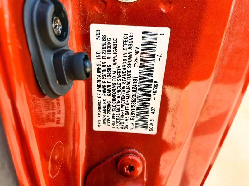 Aukcja sprzedaży 2003 Honda Element, vin: 5J6YH28523L024191, numer aukcji: 61221066