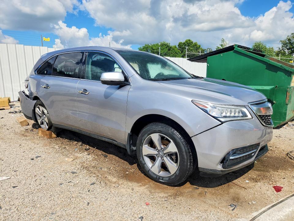 60770726 :رقم المزاد ، 5FRYD4H26GB021742 vin ، 2016 Acura Mdx مزاد بيع