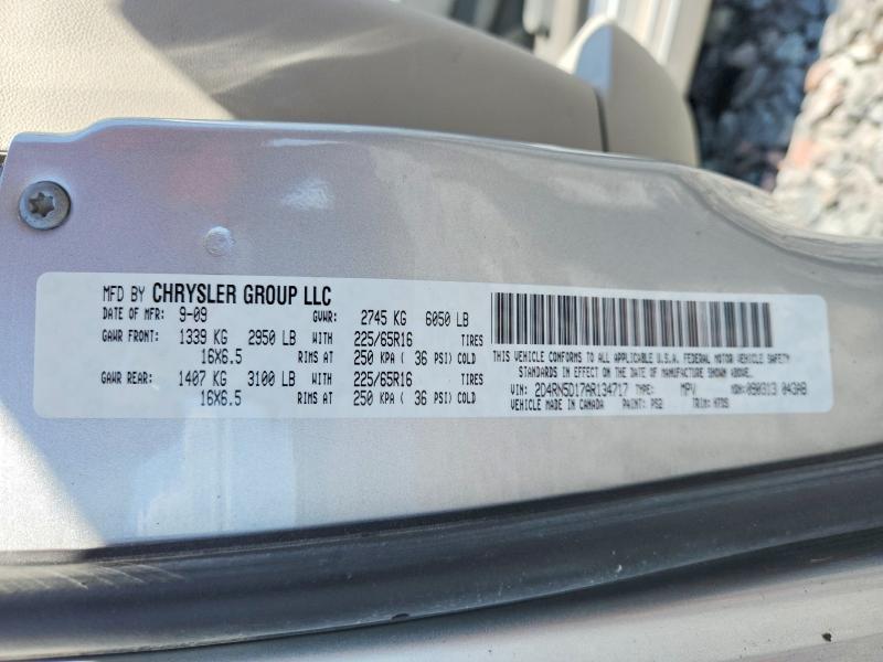 Aukcja sprzedaży 2010 Dodge Grand Caravan, vin: 2D4RN5D17AR134717, numer aukcji: 60201946
