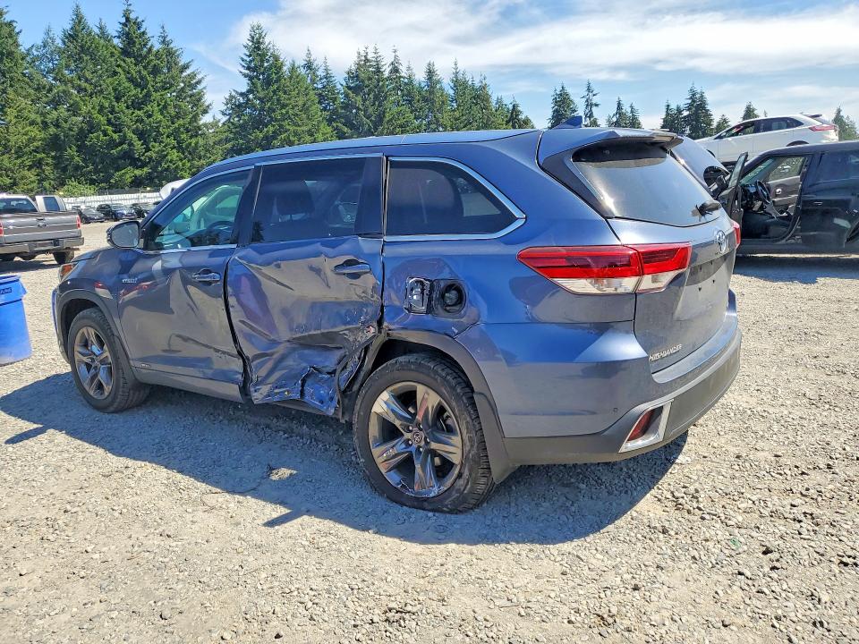 Продажа на аукционе авто 2018 Toyota Highlander Hybrid, vin: 5TDDGRFH0JS050944, номер лота: 59909446