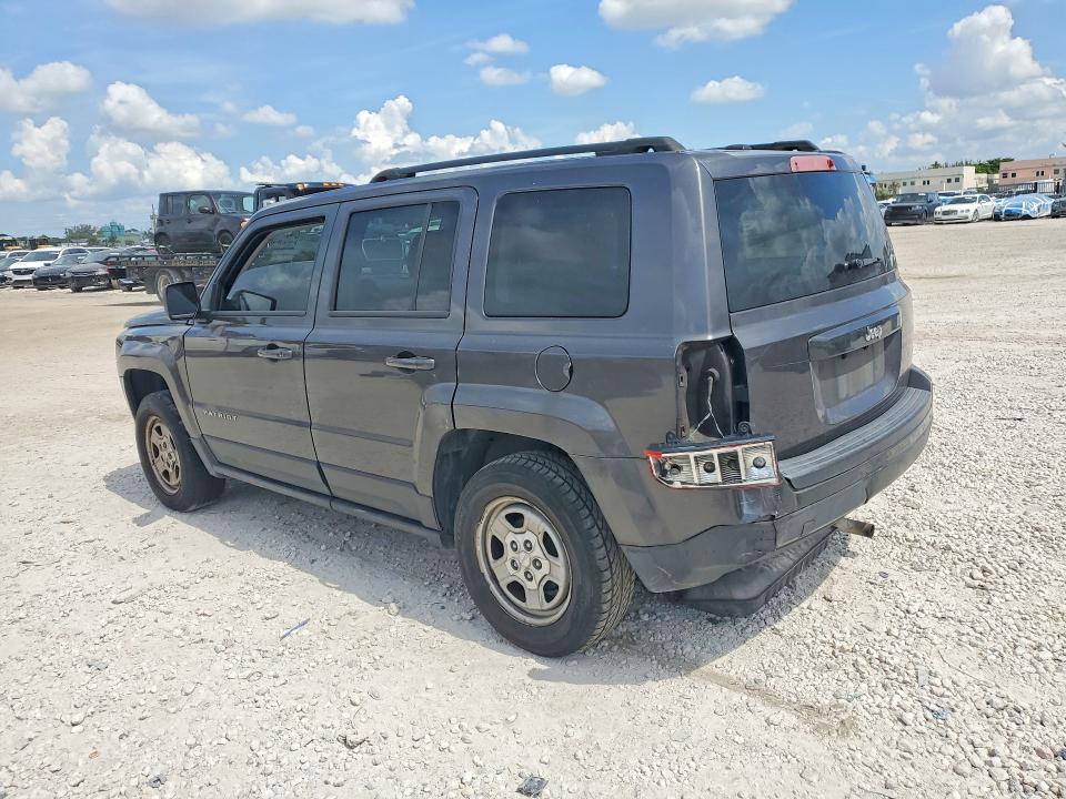 2017 Jeep Patriot მანქანა იყიდება აუქციონზე, vin: 1C4NJPBA0HD149269, აუქციონის ნომერი: 59389376