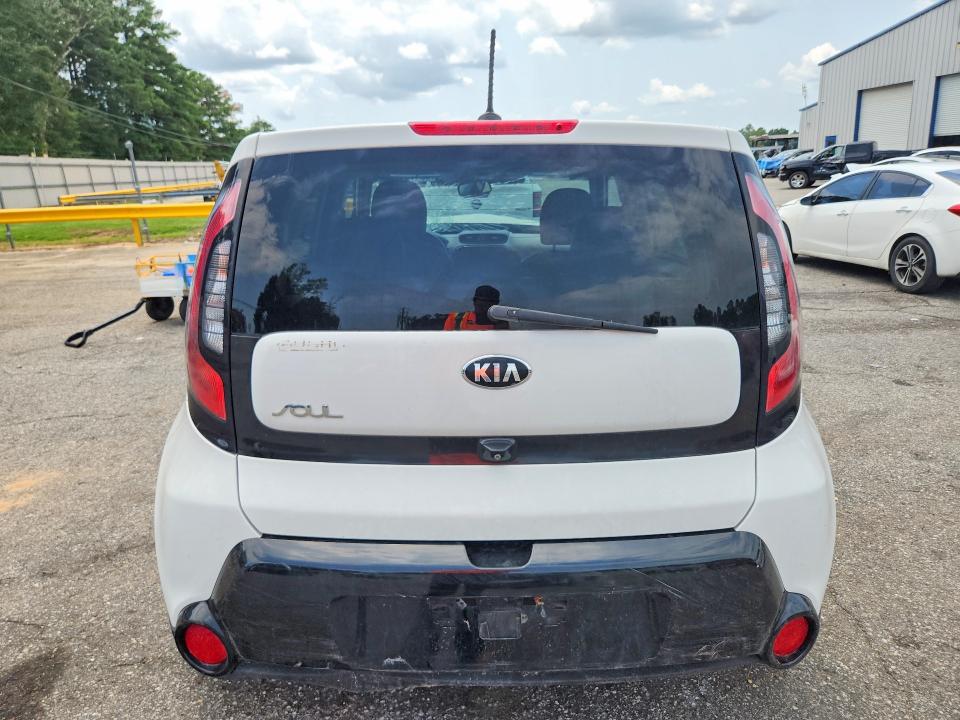 2016 Kia Soul მანქანა იყიდება აუქციონზე, vin: KNDJP3A51G7272781, აუქციონის ნომერი: 62479126