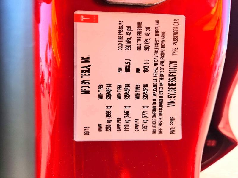 Продаж на аукціоні авто 2018 Tesla Model 3, vin: 5YJ3E1EB6JF104770, номер лоту: 59276716