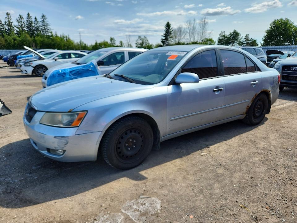 2007 Hyundai Sonata მანქანა იყიდება აუქციონზე, vin: 5NPET46C27H237883, აუქციონის ნომერი: 63177846