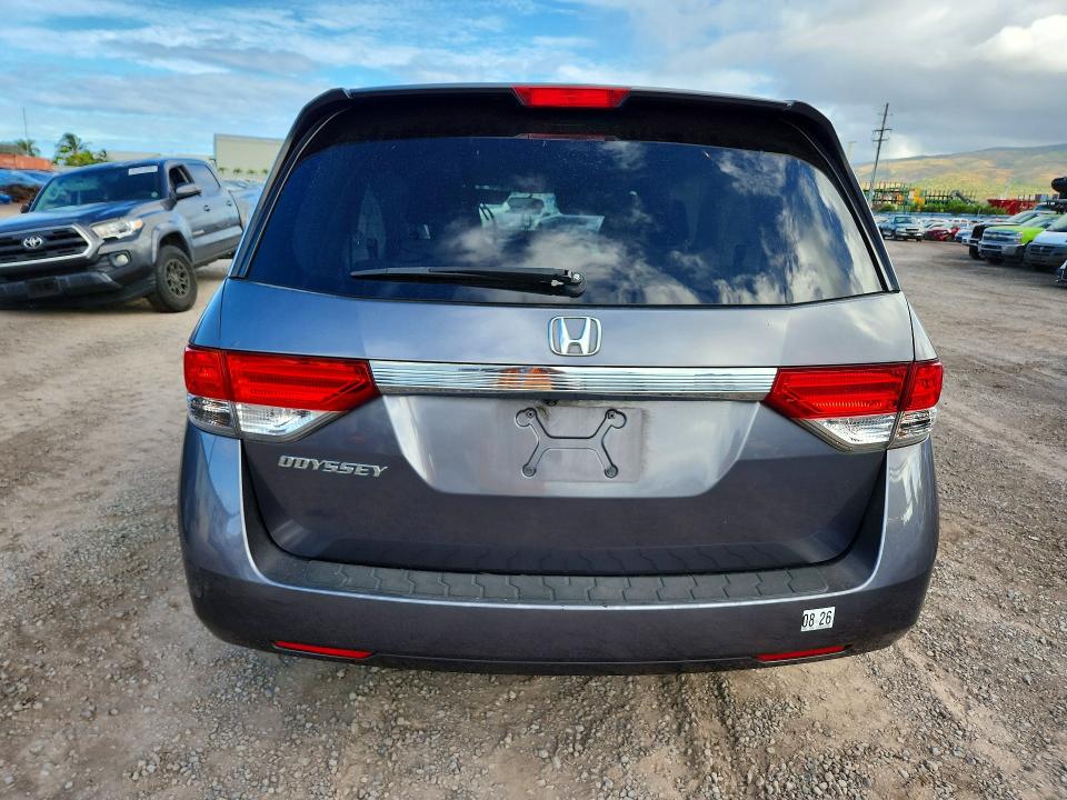 62474996 :رقم المزاد ، 5FNRL5H40FB047820 vin ، 2015 Honda Odyssey مزاد بيع