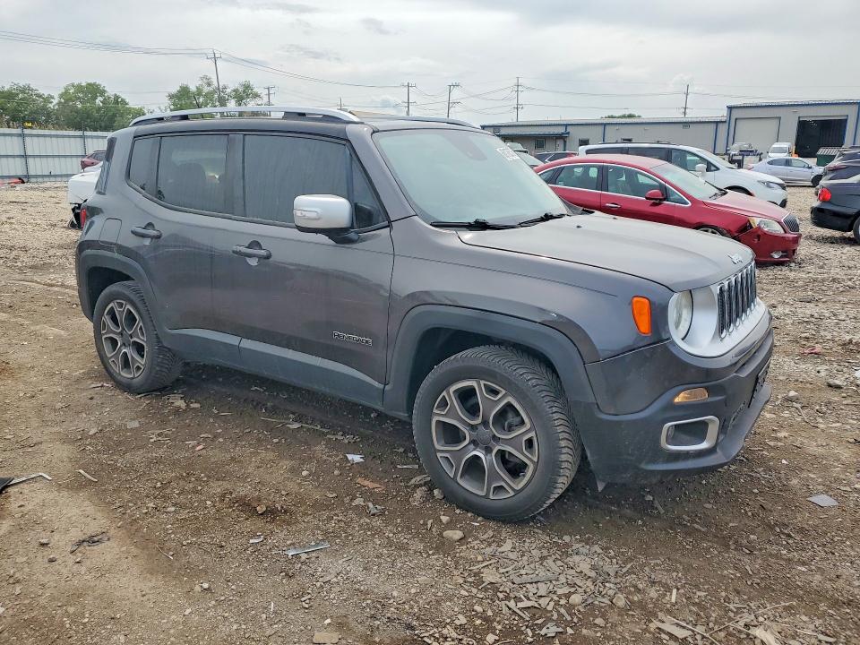 2016 Jeep Renegade მანქანა იყიდება აუქციონზე, vin: ZACCJBDTXGPD46166, აუქციონის ნომერი: 60170576