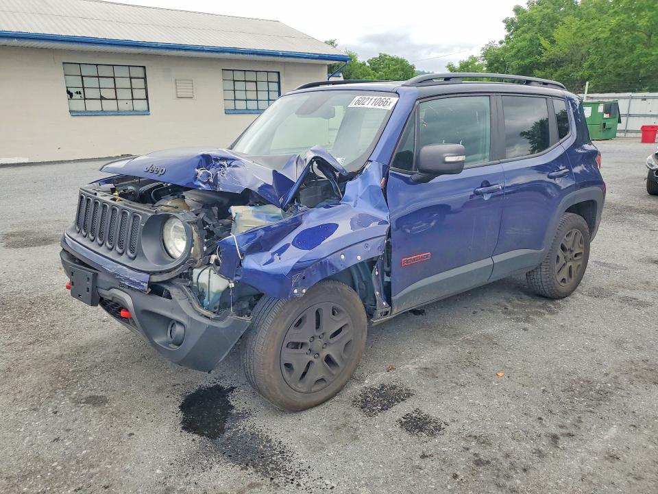 Продажа на аукционе авто 2018 Jeep Renegade, vin: ZACCJBCB4JPH13739, номер лота: 60211066