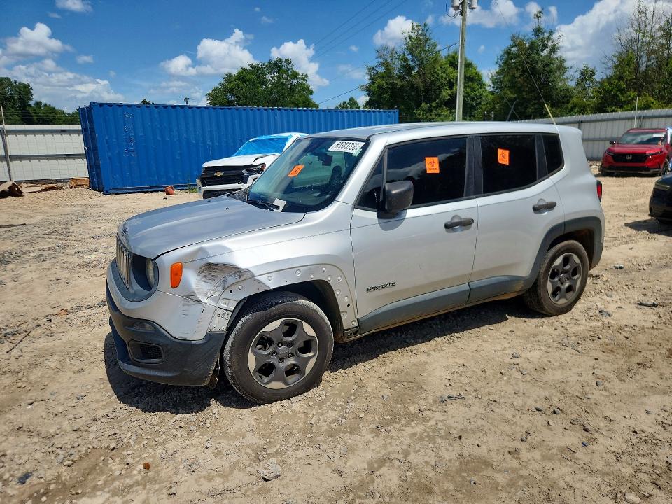 2015 Jeep Renegade მანქანა იყიდება აუქციონზე, vin: ZACCJAATXFPB31058, აუქციონის ნომერი: 60303766