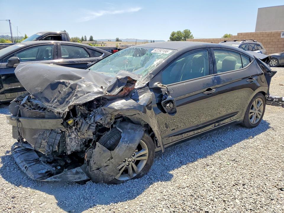 62292186 :رقم المزاد ، 5NPD84LF6JH353901 vin ، 2018 Hyundai Elantra مزاد بيع