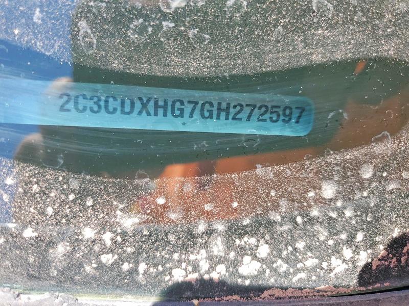 Auction sale of the 2016 Dodge Charger, vin: 2C3CDXHG7GH272597, lot number: 56650366