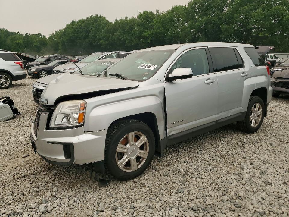 2016 Gmc Terrain მანქანა იყიდება აუქციონზე, vin: 2GKFLSEK7G6208261, აუქციონის ნომერი: 61351596