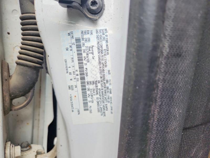 2012 Ford Focus მანქანა იყიდება აუქციონზე, vin: 1FAHP3F21CL289276, აუქციონის ნომერი: 63225566