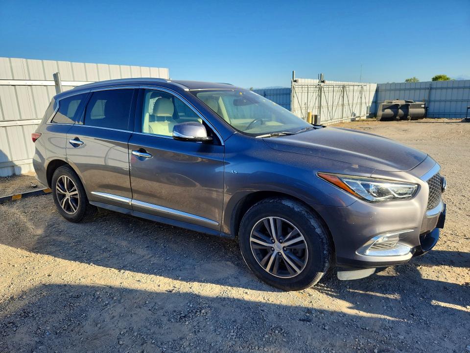 62435516 :رقم المزاد ، 5N1DL0MN4KC553116 vin ، 2019 Infiniti Qx60 مزاد بيع