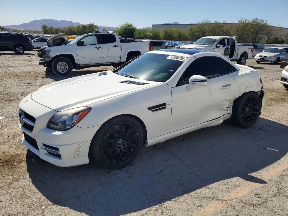 2015 Mercedes-benz Slk მანქანა იყიდება აუქციონზე, vin: WDDPK4HA9FF103457, აუქციონის ნომერი: 58985256