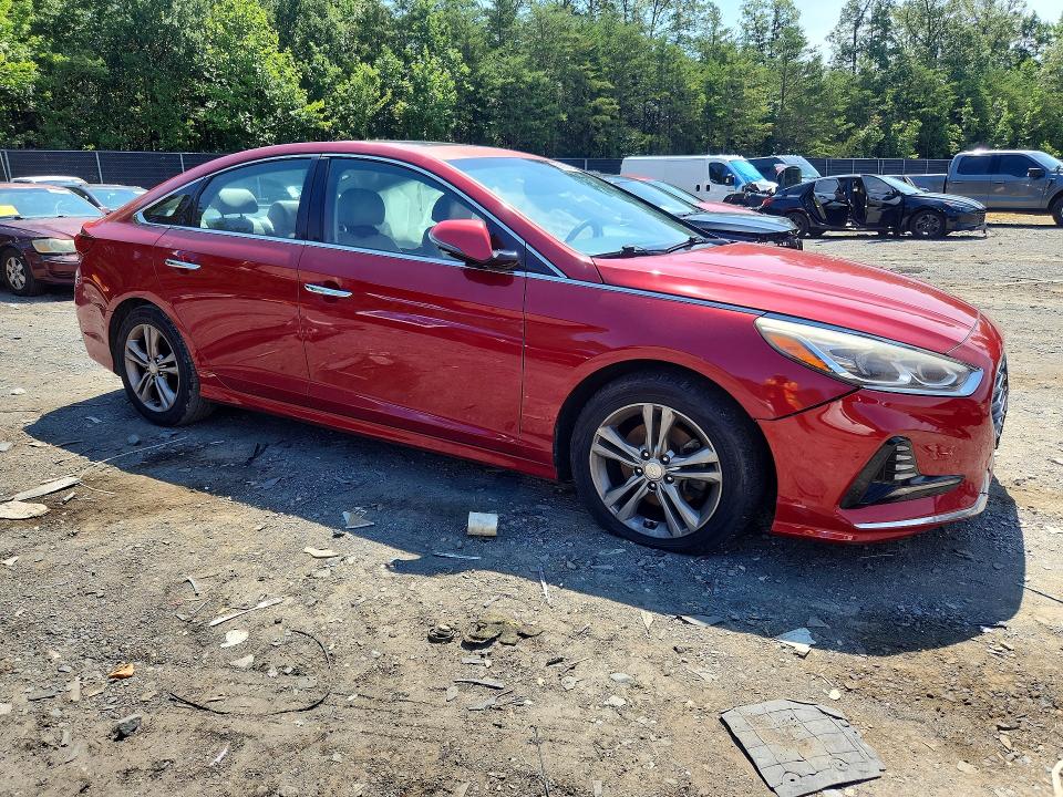 2018 Hyundai Sonata მანქანა იყიდება აუქციონზე, vin: 5NPE34AF0JH606233, აუქციონის ნომერი: 60660706
