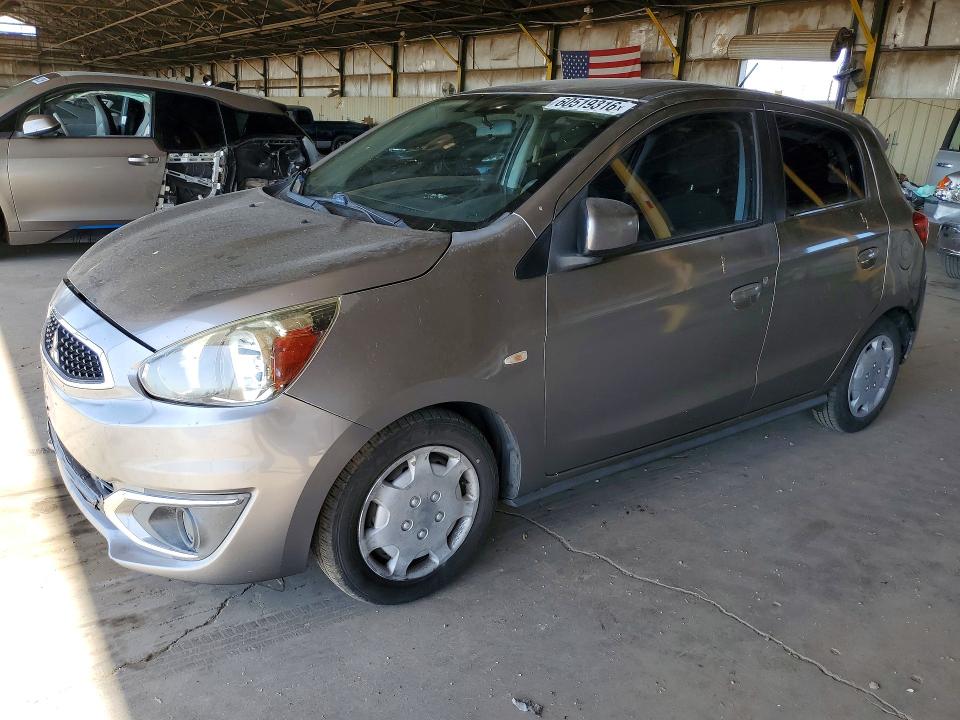 60519316 :رقم المزاد ، ML32A3HJ5HH004582 vin ، 2017 Mitsubishi Mirage مزاد بيع