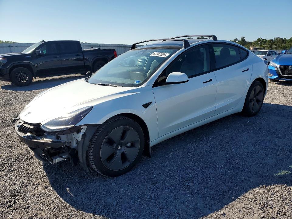 63243296 :رقم المزاد ، 5YJ3E1EA4PF605866 vin ، 2023 Tesla Model 3 مزاد بيع