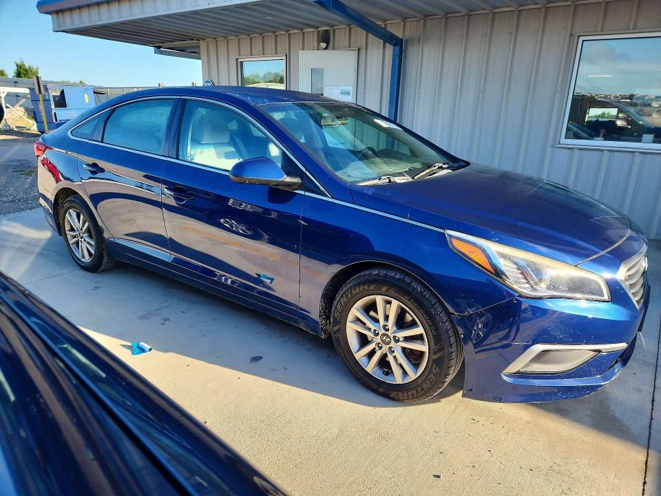 2017 Hyundai Sonata მანქანა იყიდება აუქციონზე, vin: 5NPE24AF6HH570805, აუქციონის ნომერი: 61240176