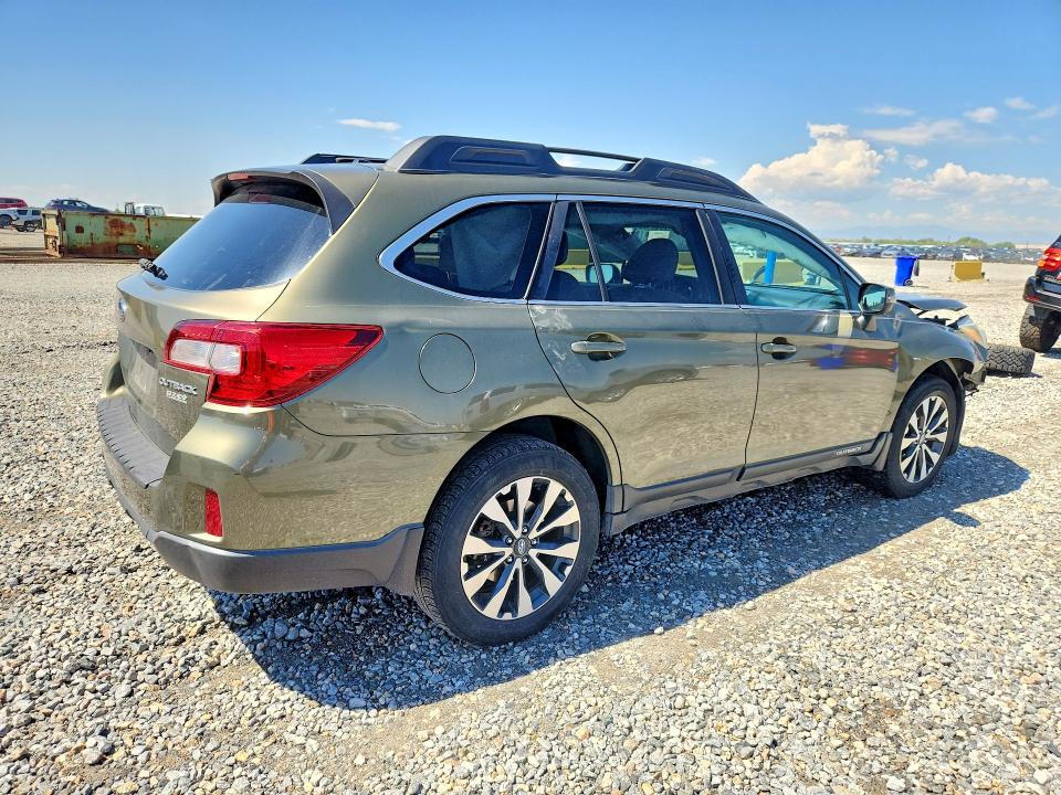 2015 Subaru Outback მანქანა იყიდება აუქციონზე, vin: 4S4BSALC8F3270952, აუქციონის ნომერი: 61636746