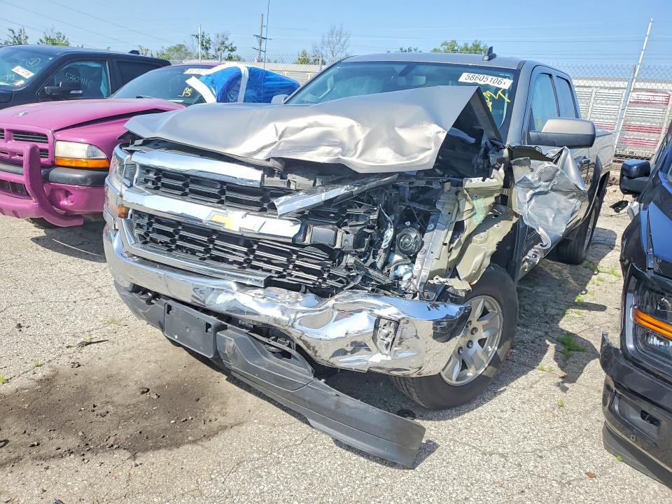 58605106 :رقم المزاد ، 1GCVKREC2HZ152750 vin ، 2017 Chevrolet Silverado مزاد بيع