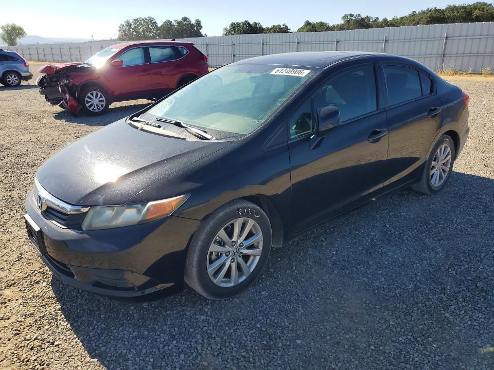 2012 Hond Civic მანქანა იყიდება აუქციონზე, vin: 19XFB2F89CE306591, აუქციონის ნომერი: 61248906