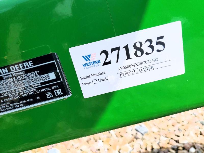 Продажа на аукционе авто 2025 John Deere 600, vin: 1P0600MXJSC025592, номер лота: 58890516