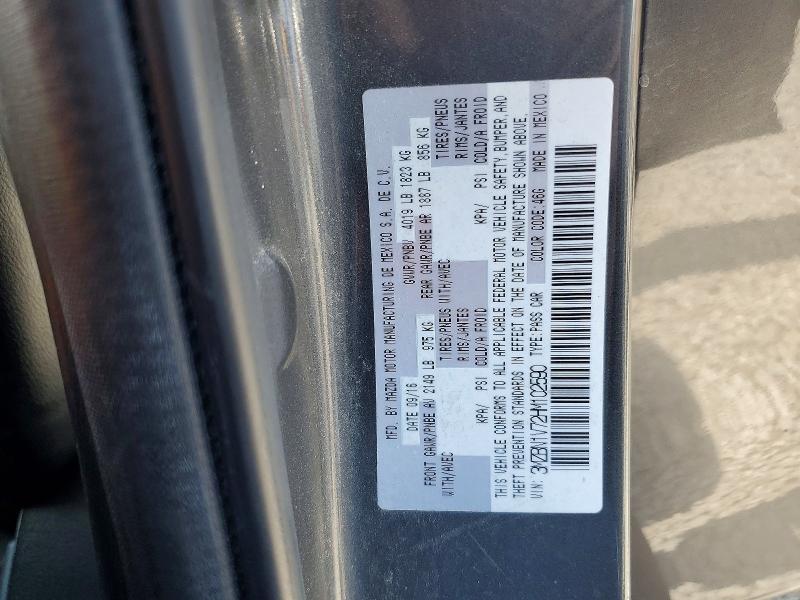 Продажа на аукционе авто 2017 Mazda 3, vin: 3MZBN1V72HM102590, номер лота: 63330066