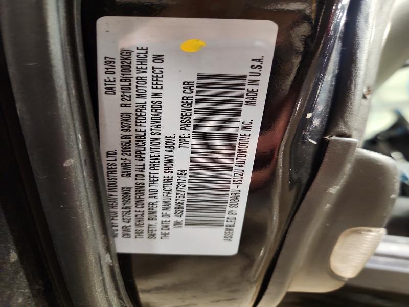 Aukcja sprzedaży 1997 Subaru Legacy, vin: 4S3BK6752V7317154, numer aukcji: 63019966