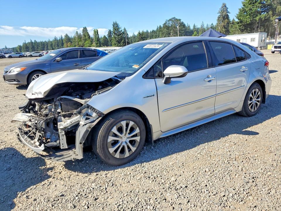 60072626 :رقم المزاد ، JTDEBRBE6LJ010012 vin ، 2020 Toyota Corolla مزاد بيع